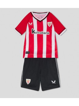 Athletic Bilbao Heimtrikotsatz für Kinder 2023-24 Kurzarm (+ Kurze Hosen)